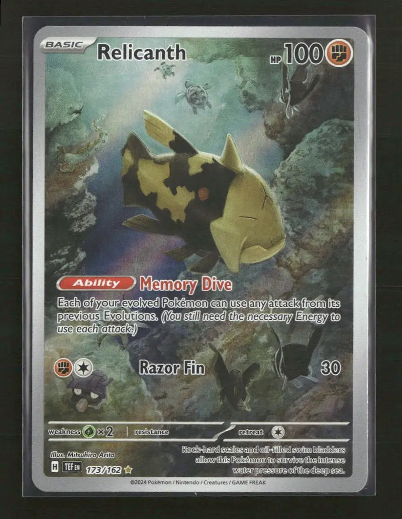 SV05: Temporal Forces Relicanth #173/162