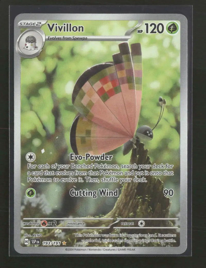 SV08: Surging Sparks Vivillon #193/191