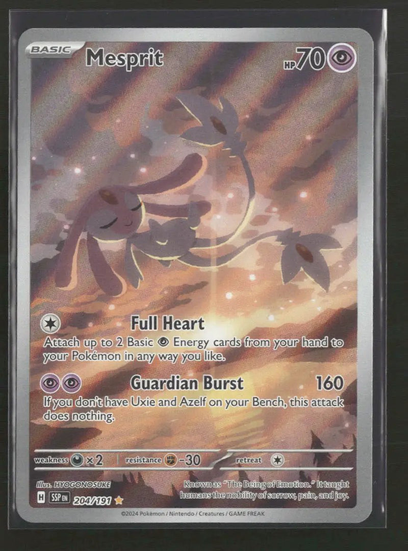 SV08: Surging Sparks Mesprit #204/191