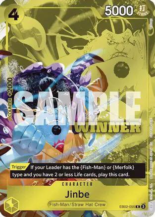 Jinbe (Winner Pack 2025 Vol. 3) (EB02-055) - One Piece Promotion Cards Foil