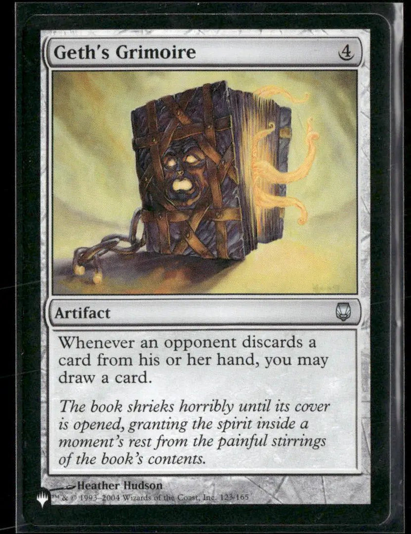 The List Reprints Geth's Grimoire #123