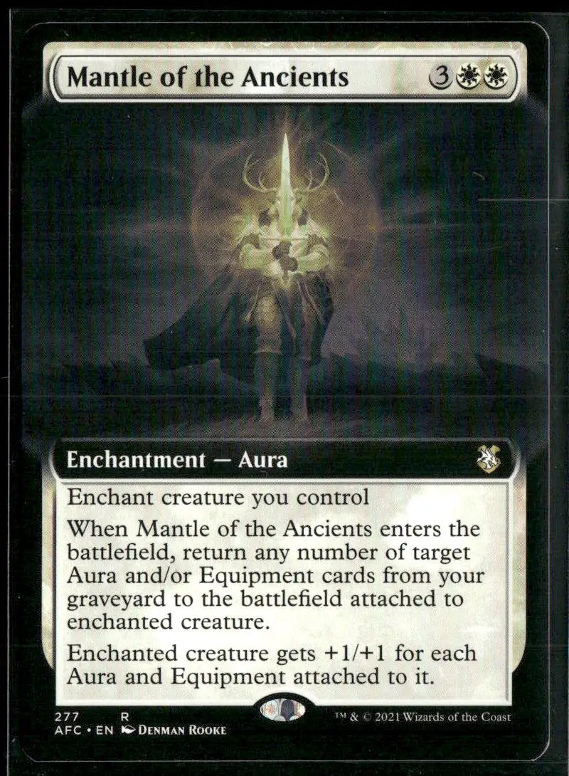 Commander: Adventures in the Forgotten Realms Mantle of the Ancients (Extended)
