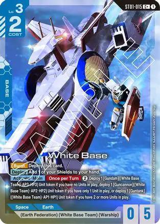 White Base (C+) (ST01-015) - Starter Deck 01 Heroic Beginnings Holofoil