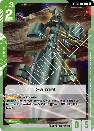 Falmel (ST03-016) - Starter Deck 03 Zeons Rush