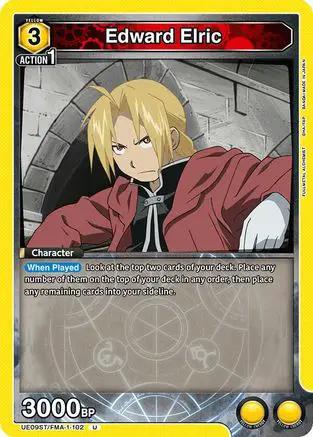Edward Elric (102) (UE09ST/FMA-1-102) - UE09ST FULLMETAL ALCHEMIST Starter Deck
