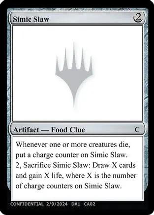 Simic Slaw (-) - Un-Known Event Playtest Cards