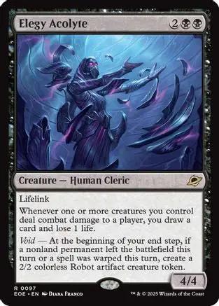 Elegy Acolyte (EOE-097) - Edge of Eternities Foil