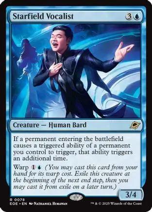 Starfield Vocalist (EOE-078) - Edge of Eternities Foil