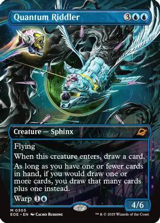 Quantum Riddler (Borderless) (EOE-305) - Edge of Eternities
