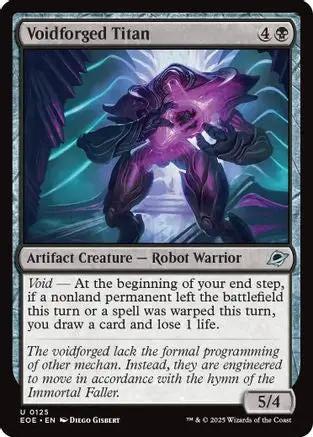 Voidforged Titan (EOE-125) - Edge of Eternities Foil