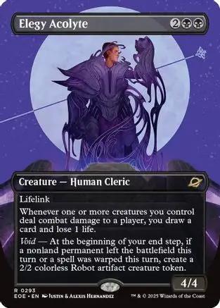 Elegy Acolyte (Borderless) (EOE-293) - Edge of Eternities