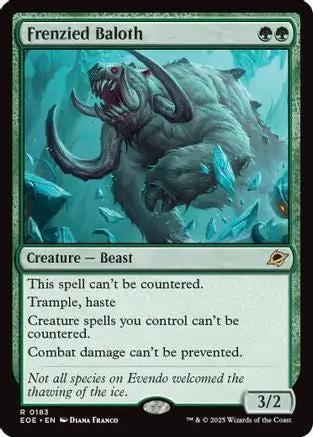 Frenzied Baloth (EOE-183) - Edge of Eternities Foil
