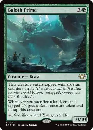 Baloth Prime (EOC-013) - Commander: Edge of Eternities