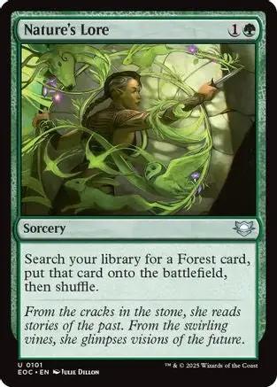 Nature's Lore (EOC-101) - Commander: Edge of Eternities