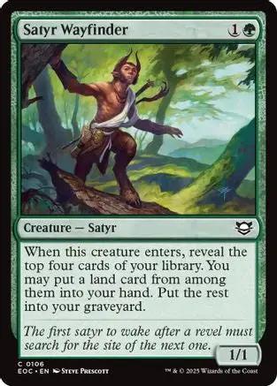 Satyr Wayfinder (EOC-106) - Commander: Edge of Eternities