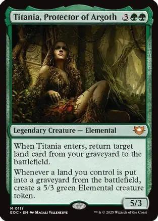 Titania, Protector of Argoth (EOC-111) - Commander: Edge of Eternities