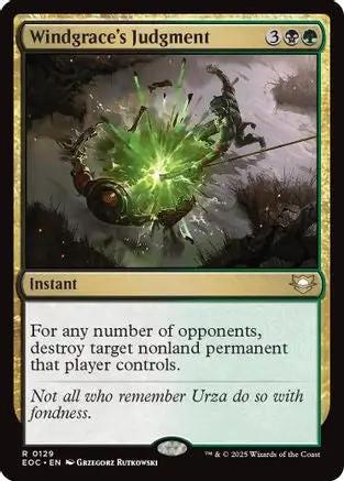 Windgrace's Judgment (EOC-129) - Commander: Edge of Eternities