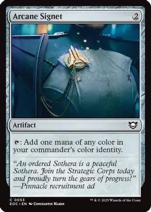Arcane Signet (EOC-053) - Commander: Edge of Eternities