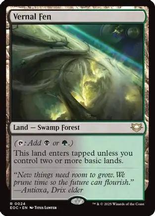 Vernal Fen (EOC-024) - Commander: Edge of Eternities
