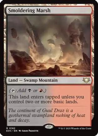Smoldering Marsh (EOC-182) - Commander: Edge of Eternities