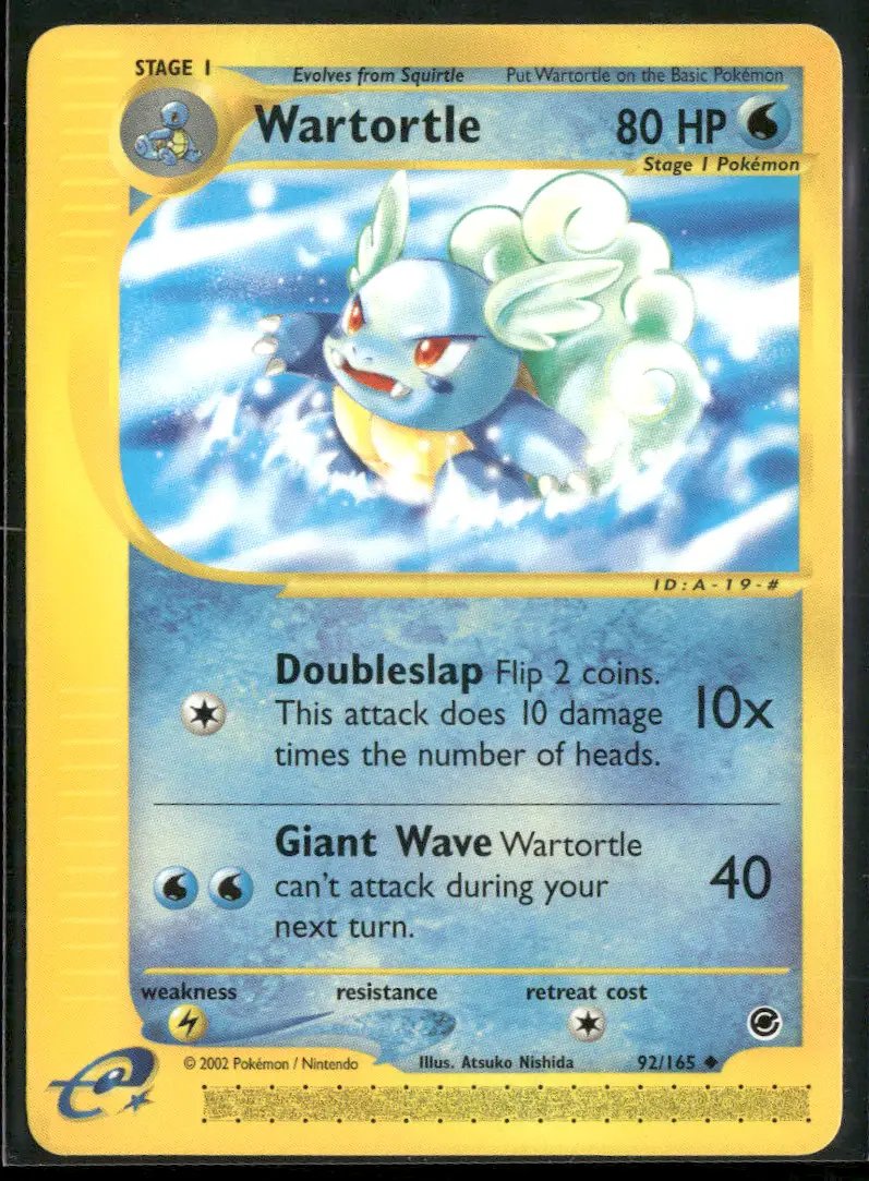 Expedition Wartortle #092/165