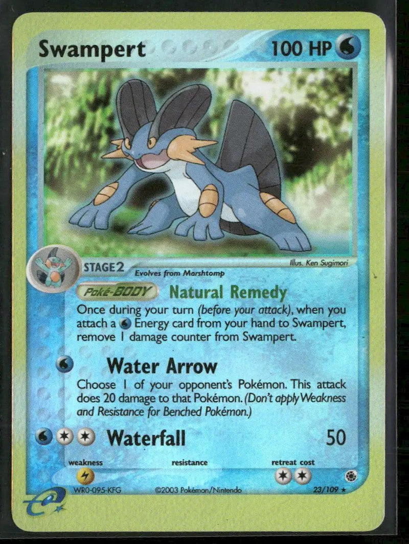 Ruby and Sapphire Swampert #23/109