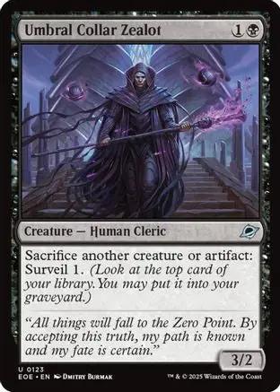 Umbral Collar Zealot (EOE-123) - Edge of Eternities