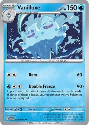 Vanilluxe 029/086 - SV White Flare