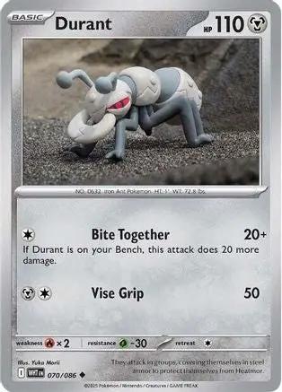 Durant 070/086 - SV White Flare Reverse Holofoil