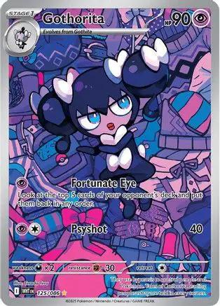 Gothorita 125/086 - SV White Flare Holofoil