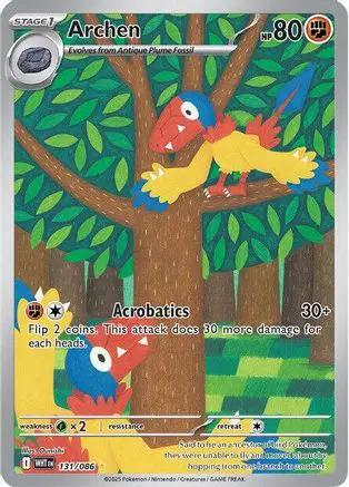 Archen 131/086 - SV White Flare Holofoil