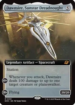 Dawnsire, Sunstar Dreadnought (Extended Art) (EOE-351) - Edge of Eternities