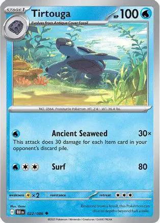 Tirtouga 022/086 - SV Black Bolt