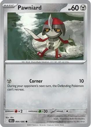 Pawniard 064/086 - SV Black Bolt Reverse Holofoil
