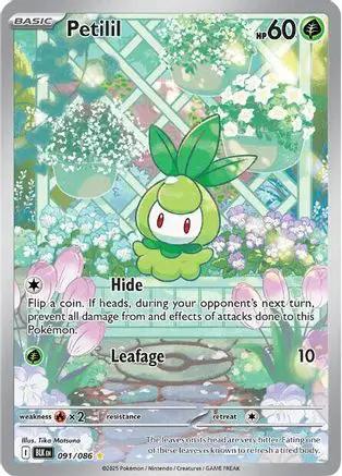 Petilil 091/086 - SV Black Bolt Holofoil