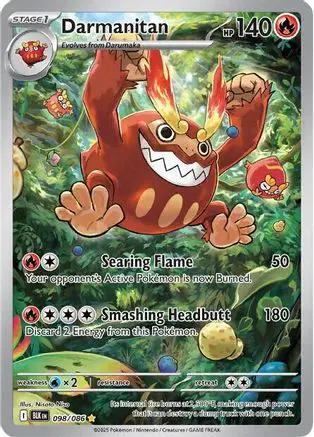 Darmanitan 098/086 - SV Black Bolt Holofoil
