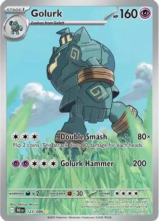 Golurk 123/086 - SV Black Bolt Holofoil