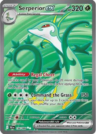 Serperior ex 156/086 - SV Black Bolt Holofoil