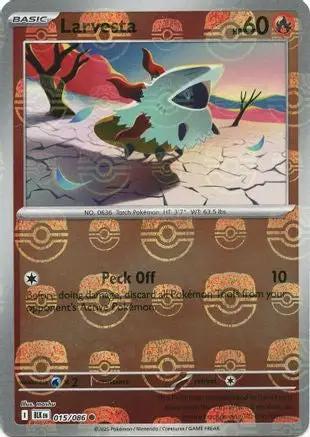 Larvesta (Master Ball Pattern) 015/086 - SV Black Bolt - Holofoil