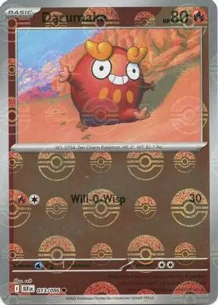 Darumaka (Poke Ball Pattern) 013/086 - SV Black Bolt - Holofoil