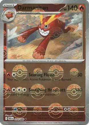 Darmanitan (Poke Ball Pattern) 014/086 - SV Black Bolt - Holofoil