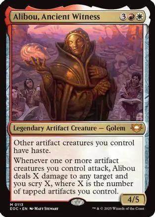 Alibou, Ancient Witness (EOC-113) - Commander: Edge of Eternities