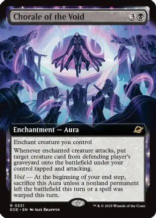 Chorale of the Void (Extended Art) (EOE-331) - Edge of Eternities Foil
