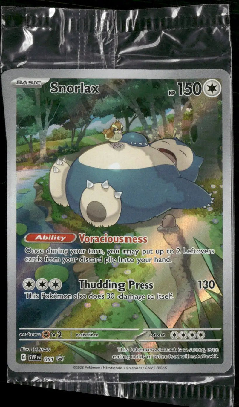 SV: Scarlet & Violet Promo Cards Snorlax #051