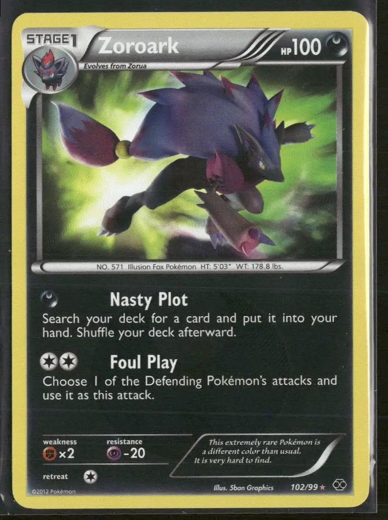 Next Destinies Zoroark #102/99