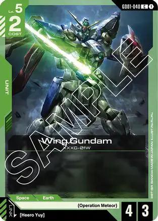 Wing Gundam (GD01-040) (GD01-040) - Newtype Rising