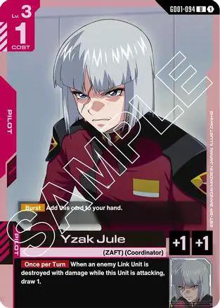 Yzak Jule (GD01-094) - Newtype Rising