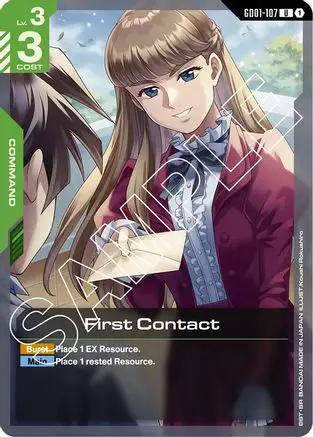 First Contact (GD01-107) - Newtype Rising