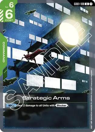 Strategic Arms (GD01-108) - Newtype Rising
