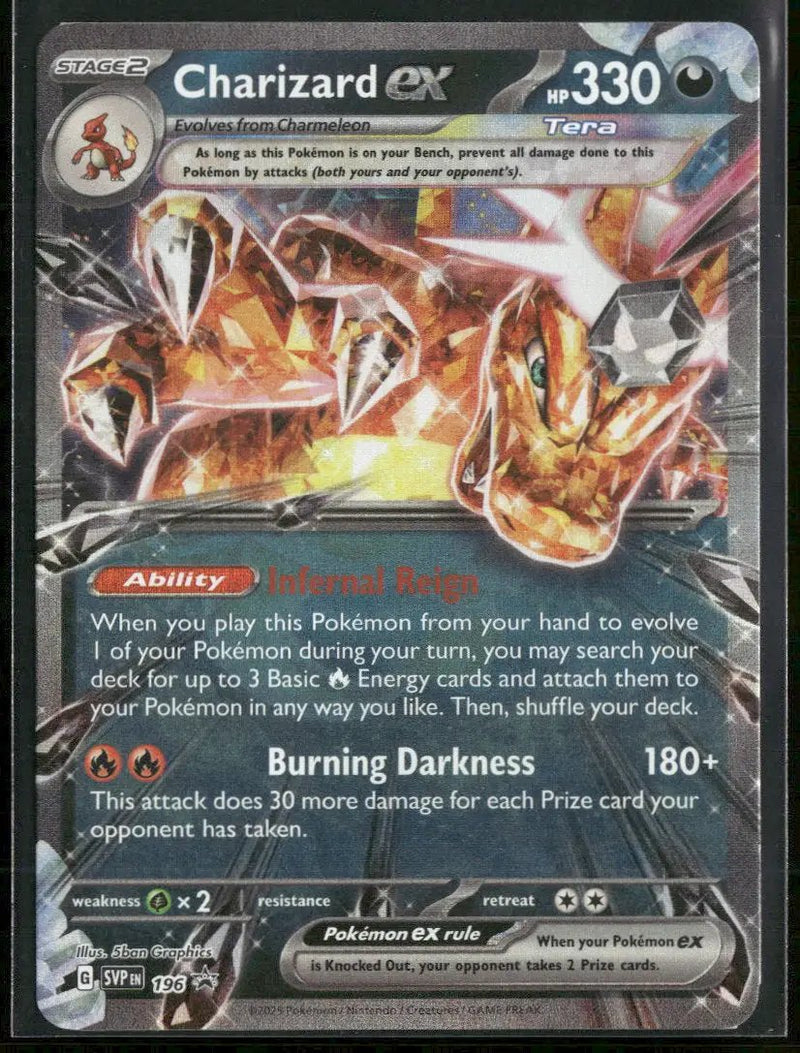 SV: Scarlet & Violet Promo Cards Charizard ex -196 #196